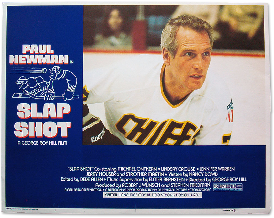 Slap Shot 11x17 Movie Poster 1977 